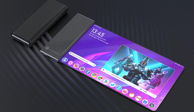 PhoneArena y MSPowerUser han mostrado las primeras imágenes del smartphone con pantalla enrollable de LG. Foto: MyComputer