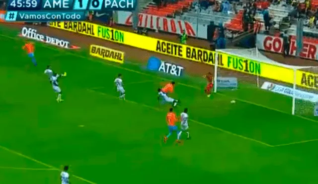 América vs Pachuca: Henry Martín, en el inicio del segundo tiempo, anotó el 2-0 [VIDEO]