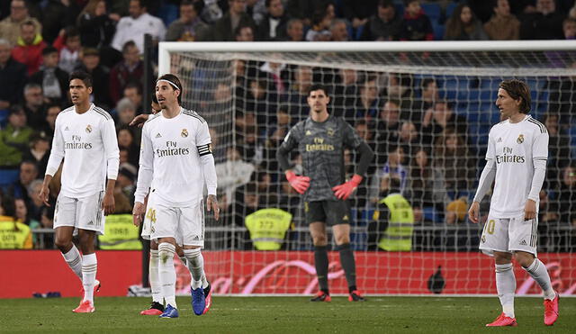 El empate deja a Real Madrid con 53 puntos, solo uno por delante del Barcelona. Foto: AFP.