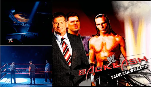 Shawn Michaels hizo pareja con "Dios" para enfrentar a Vince y Shane McMahon en Backlash 2006. | Foto: WWE