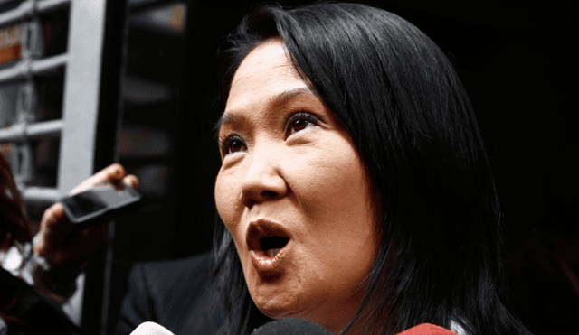 Keiko Fujimori responde ante fiscal por caso Odebrecht