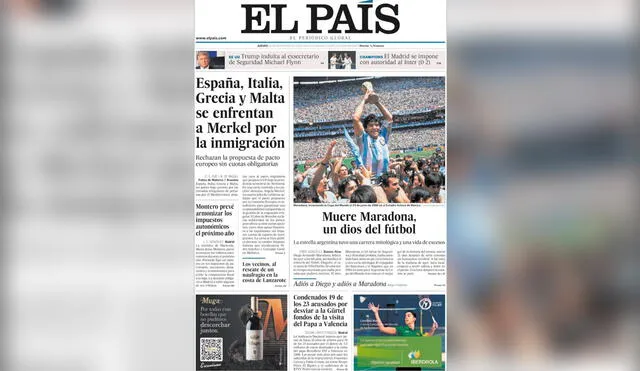 El País, España. Foto: difusión