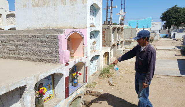 Chiclayo: Roban accesorios de tumbas en cementerio del distrito de Reque