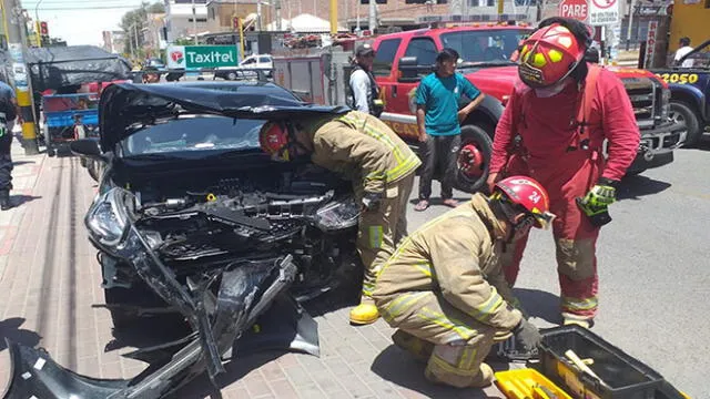 Accidente ocurrió este lunes en el distrito Gregorio Albarracin de Tacna.