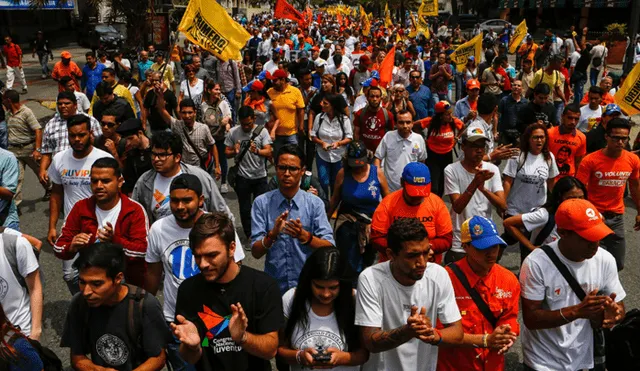 Venezuela: opositores marcharon hasta la OEA y pidieron no reconocer las elecciones 