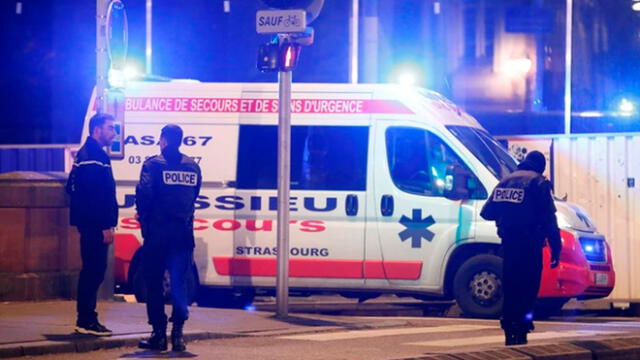 Tiroteo en un mercado navideño de Francia deja 4 muertos y 12 heridos