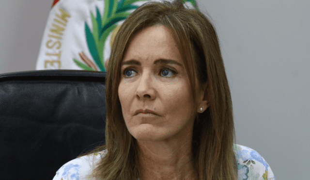 Marilú Martens descarta renunciar al Minedu: “Tengo la confianza del presidente” 