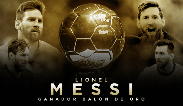 Lionel Messi ganador del Balón de Oro 2019