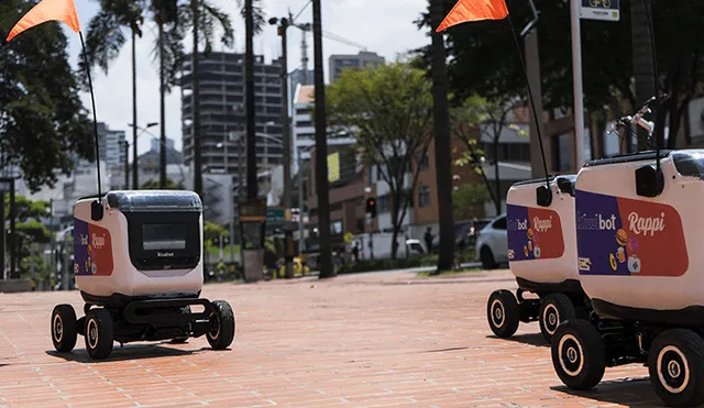 Los robots han aparecido como una solución para realizar delivery de manera segura.