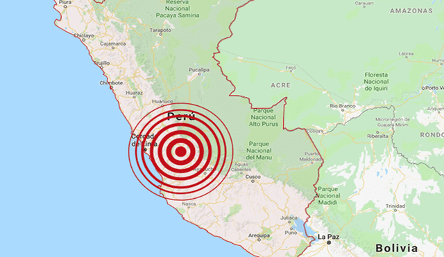 Huancavelica: Fuerte sismo de magnitud 5.5 se sintió en la capital