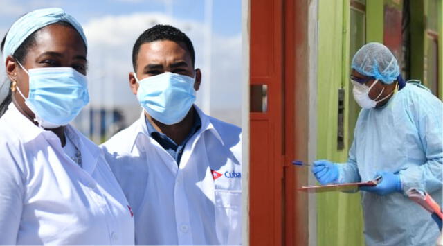 Arequipa. Médicos peruanos y cubanos iniciarán el martes la detección de casos de coronavirus casa por casa.