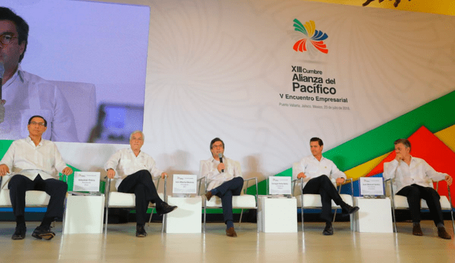 Martín Vizcarra recibirá presidencia Pro Témpore de la Alianza del Pacífico 