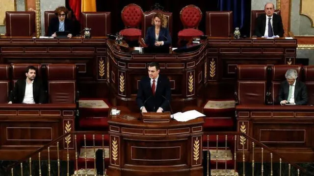 El Congreso de Diputados de España debatirá la próxima si extiende nuevamente el estado de alarma. Foto: EFE.
