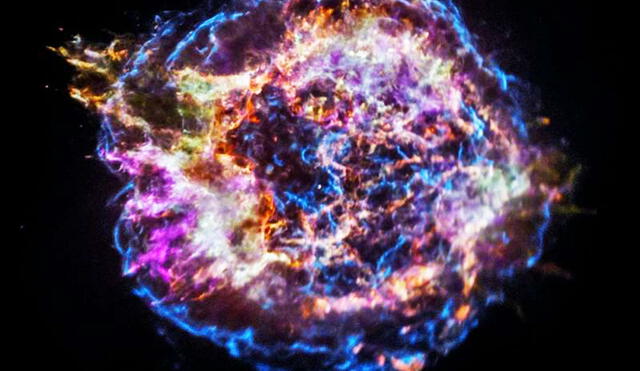 La supernova Cassiopeia A es uno de los remanentes más famosos | Foto: NASA / Referencial