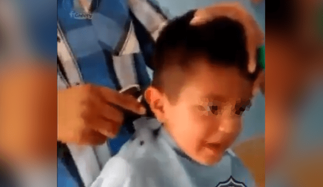 Facebook: niño solo quería un corte de cabello, pero el resultado fue desconsolador