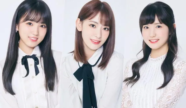 Sakura, Hitomi y Nako de IZ*ONE pertenecen originalmente a AKB48, pero por el momento han detenido sus actividades para centrarse en el grupo proyecto de K-pop.