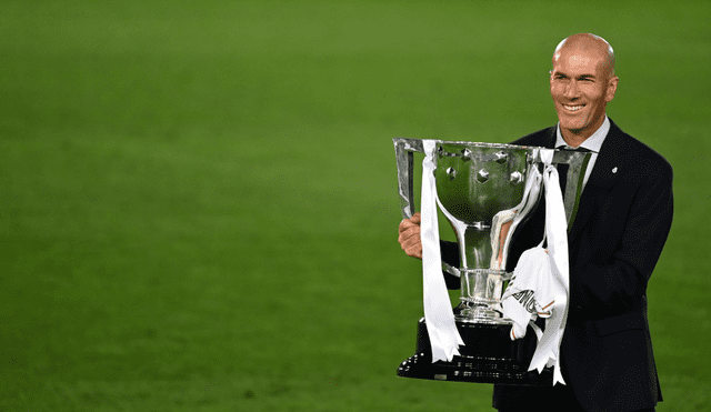 Zidane es el actual técnico del Real Madrid. (Créditos: AFP)
