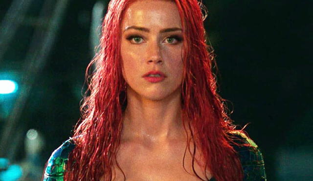 Amber Heard podría ser retirada de Aquaman 2 por las denuncias de abuso físico que tiene en su contra.