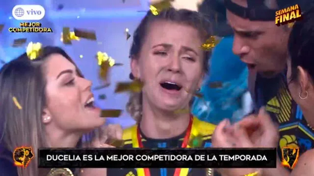 Ducelia Echevarría gana el título de "Mejor competidora" de "Esto es guerra"