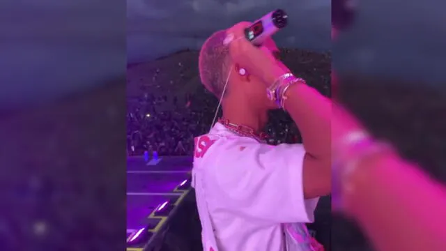 Jaden Smith se rapó el cabello en pleno concierto [VIDEO]