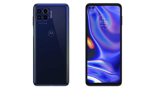 Diseño del nuevo Motorola One 5G. | Foto: Motorola