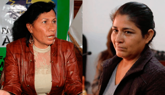Poder Judicial dispuso juicio oral contra ex congresistas Nancy Obregón y Elsa Malpartida