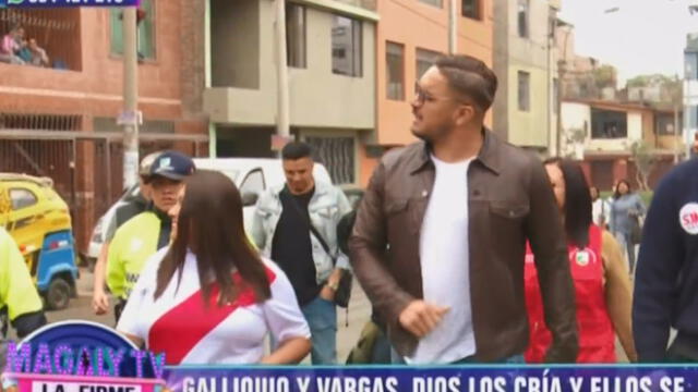 Juan ‘El Loco’ Vargas se enfrenta a periodista de “Magaly TV, la firme”