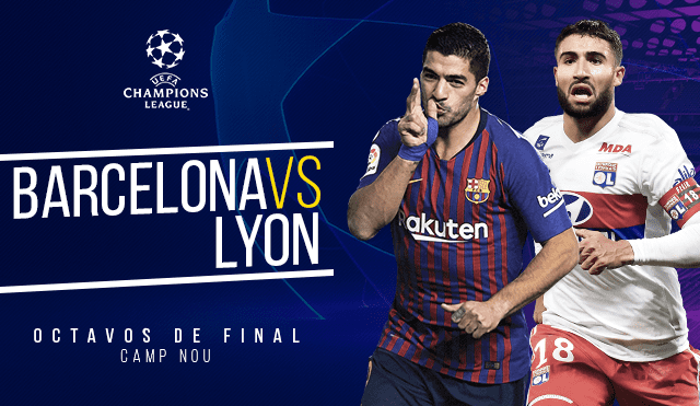 Con doblete de Messi, Barcelona humilló 5-1 al Lyon y avanzó a cuartos de Champions League [RESUMEN]