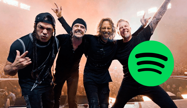 Metallica recurriría los temas más escuchados en Spotify para hacer setlist