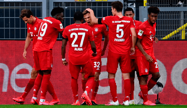 Kimmich marcó l primero para el Bayern Múnich. (Créditos: AFP)