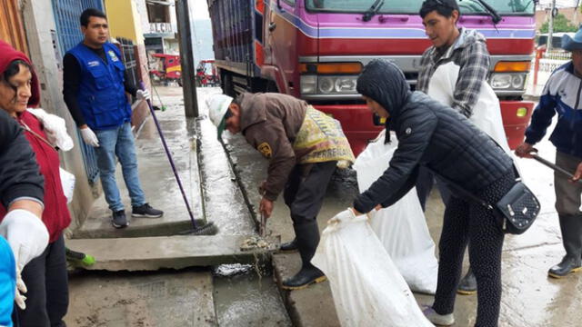 Cientos de evangélicos participaron en jornada de limpieza en la ciudad de Chota