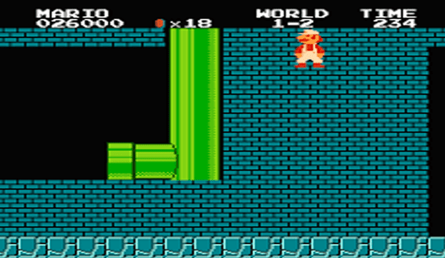 Desliza para ver el truco de Super Mario Bros. Foto: Captura.