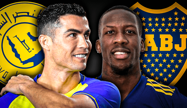 Cristiano Ronaldo y Luis Advíncula podría ser rivales en un amistoso entre Al-Nassr y Boca Juniors. Foto: composición de Gerson Cardoso/La República