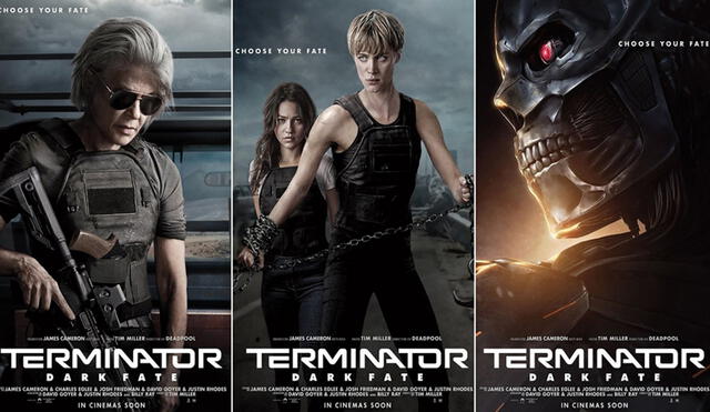 Terminator: Dark Fate intenta retomar el éxito de las dos primeras entregas.