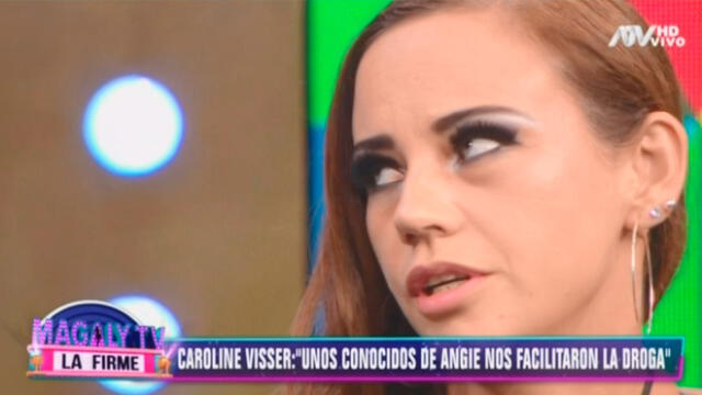 Caroline Visser delata a Angie Jibaja: “Consumimos crack” 