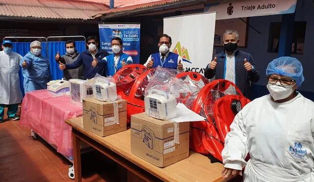 Se trata de la segunda entrega que realiza la minera. Foto: Cortesía.