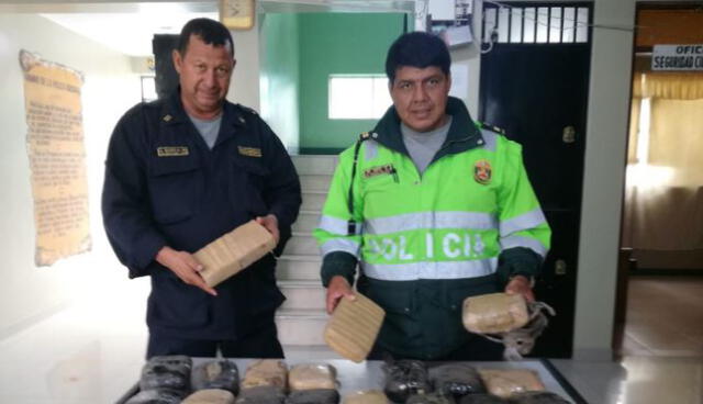  Incautan 12 kilos de droga en Chiclayo 