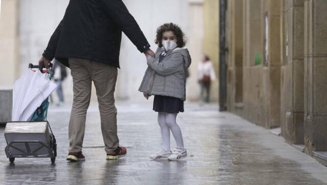 Menores estarán permitidos de acompañar a sus padres a realizar actividades necesarias. (Foto: El País)