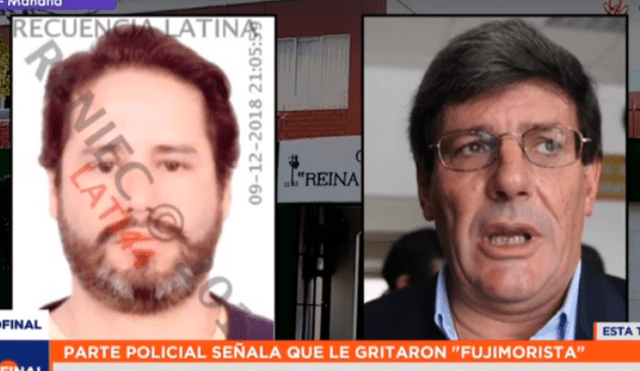 Referéndum 2018: Rafael Rey agredió a presidente de mesa por llamarlo "fujimorista" [VIDEO]