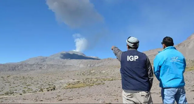 IGP refuerza monitoreo en volcanes de Arequipa, Moquegua y Tacna 
