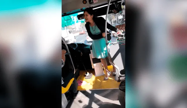 Facebook viral: ‘LadyTacones’, la mujer que se hizo viral por hacer berrinche en un autobús