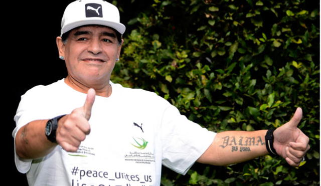 Maradona revela cuánto tiempo lleva sin drogarse