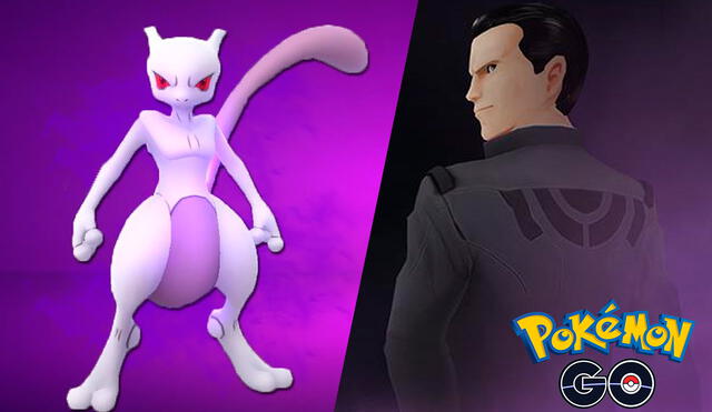 Giovanni controlaría a Mewtwo oscuro y tendrás que derrotarlo en un combate dentro de Pokémon GO para rescatar al legendario. Foto: composición La República