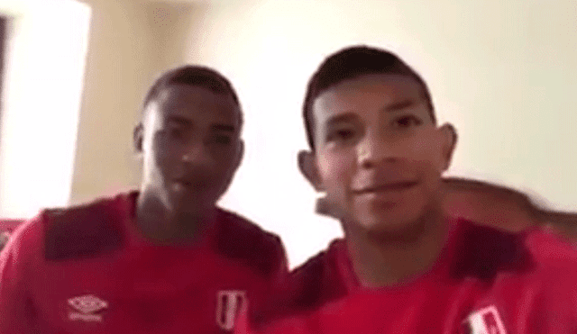 Twitter: Édison Flores y Andy Polo quisieron grabar un saludo, pero cometieron divertido blooper [VIDEO]