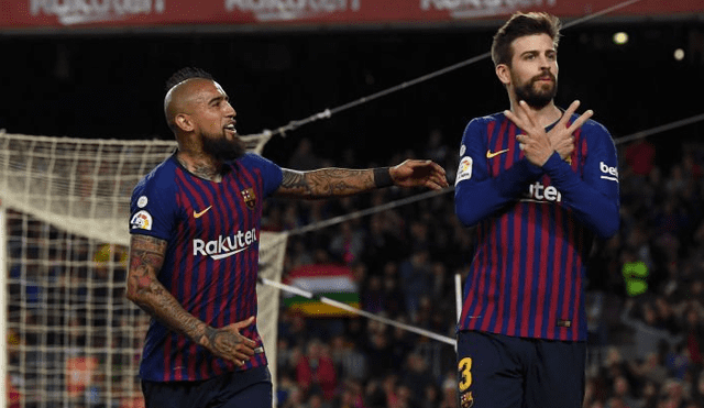 Barcelona vs Rayo Vallecano: Piqué anotó de cabeza el 1-1 tras centro de Messi [VIDEO]