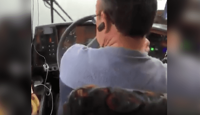 Chofer fue despedido tras cometer terrible irresponsabilidad al volante [VIDEO]