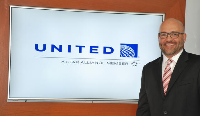 United Airlines: Carlos Rangel Bosque es el nuevo gerente general para Perú