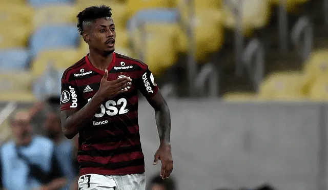 Bruno Henrique anotó el gol que le da a Flamengo el pase a la final de la Copa Libertadores 2019. | Foto: AFP