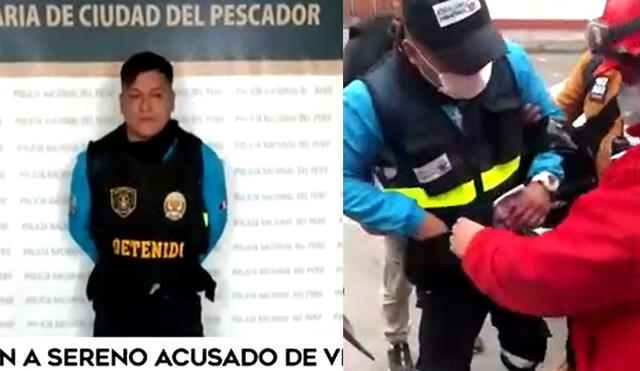 Al joven fue intervenido en la la Calle 49 del Callao. Foto: captura/América Noticias