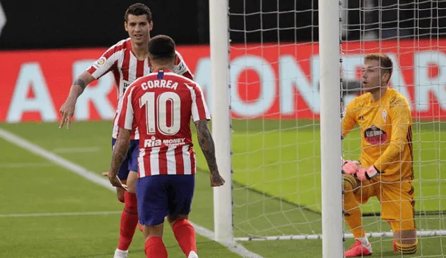 Atlético de Madrid se enfrenta a Celta de Vigo en la fecha 35 de LaLiga. | Foto: EFE